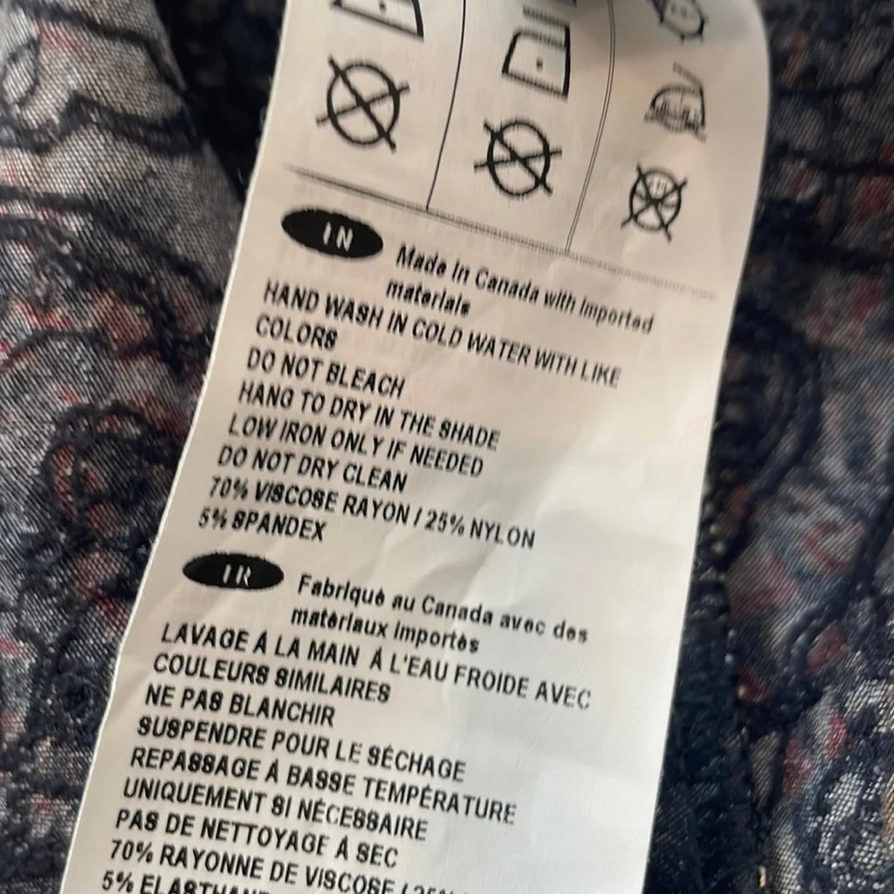 Joseph Ribkoff Multi-Color Pull On Pant - Picture 11 of 11